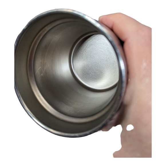 YETI Rambler Lowball 10 oz Silver Stainless Cup Mug No Lid - Picture 2 of 8